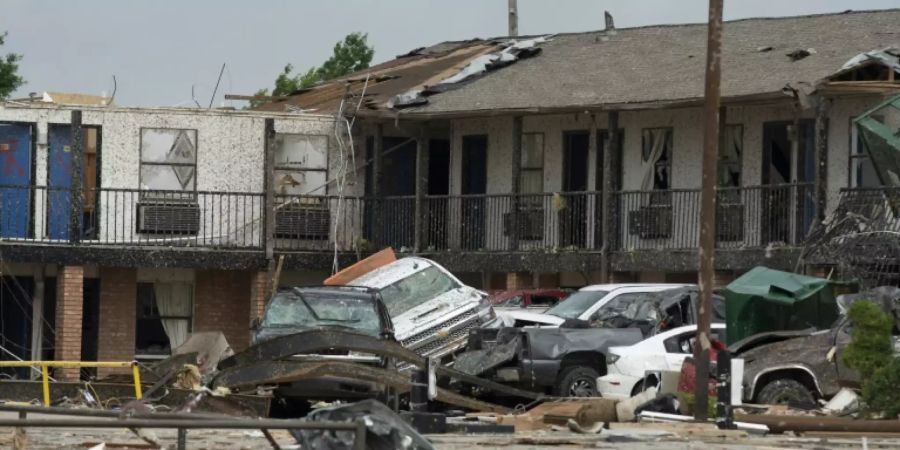 Verwüstungen nach Tornado in Oklahoma