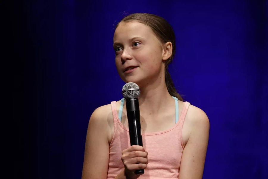 Die Schwedin Greta Thunberg.