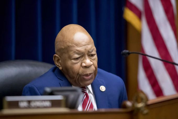 Elijah Cummings wird von Donald Trum auf Twitter angegriffen. Elijah Cummings