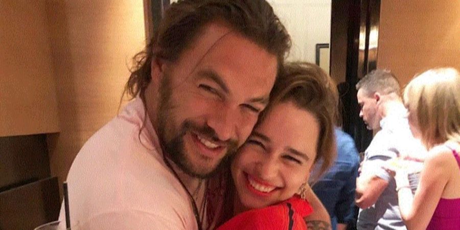 Emilia Clarke Jason Momoa