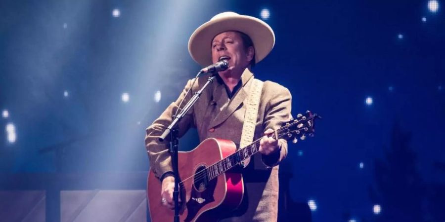 Kiefer Sutherland bei einem Konzert in Frankfurt am Main. Foto: Andreas Arnold
