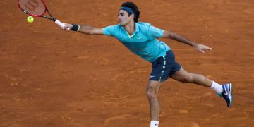 Roger Federer in Madrid