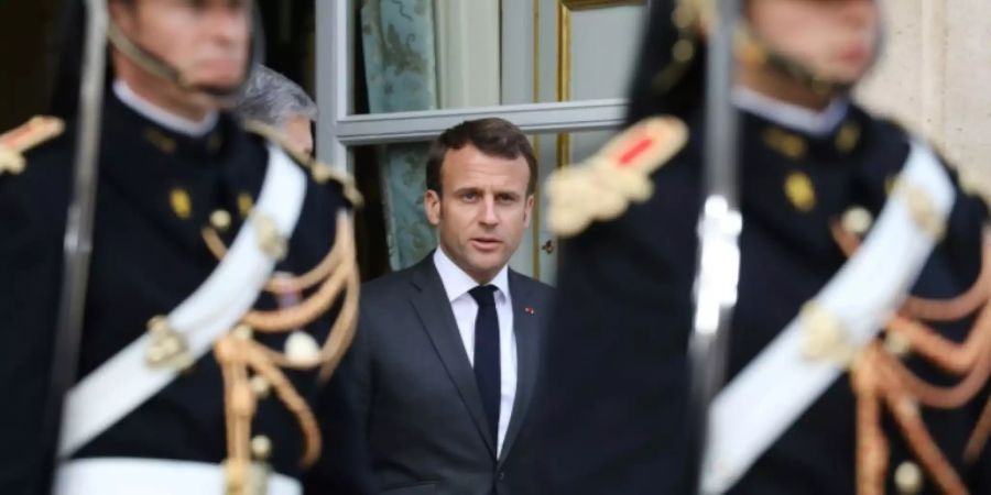 Frankreichs Staatschef Emmanuel Macron