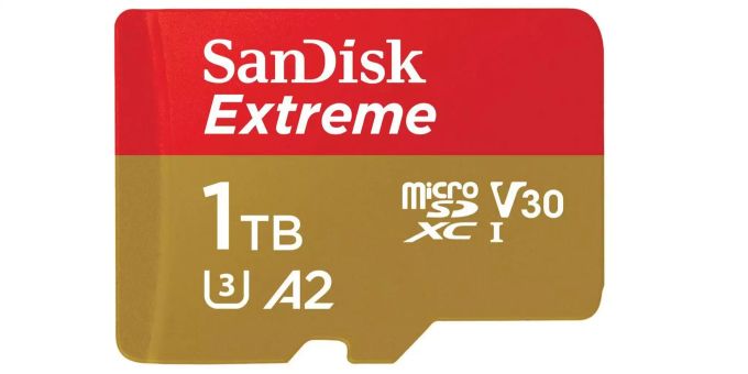Neue Grössenordnung - microSD von SanDisk mit 1TB Speicherkapazität