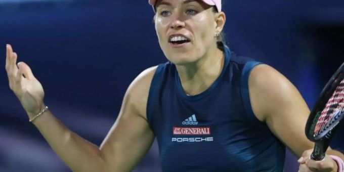 Angelique Kerber ist beim Turnier in Dubai ausgeschieden. Foto: Kamran Jebreili/AP Angelique Kerber ist beim Turnier in Dubai ausgeschieden. Foto: Kamran Jebreili/AP