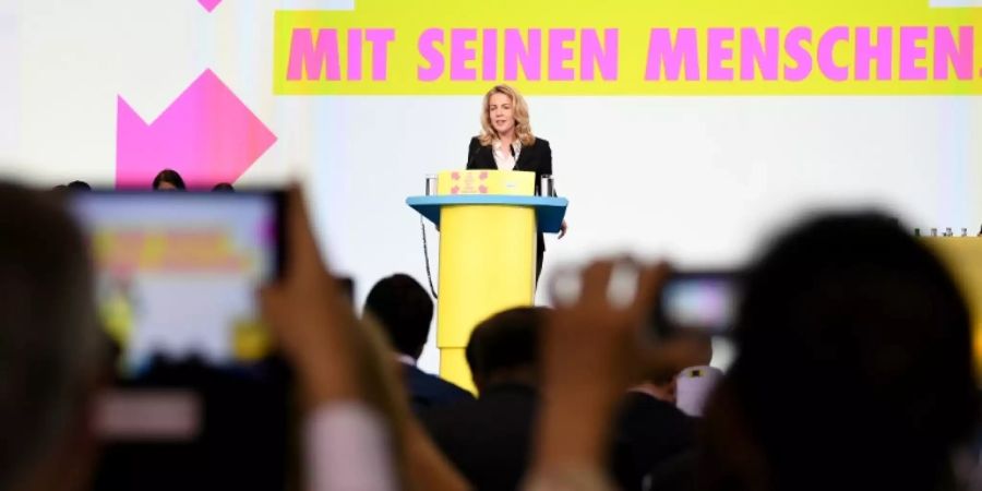 Teuteberg auf dem Parteitag