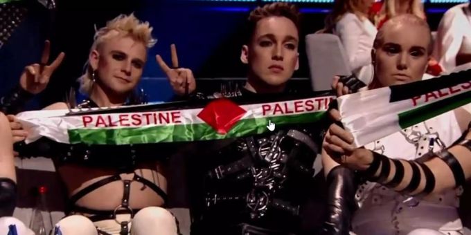 Die Band Hatari nutzte ihren ESC Auftritt und setzte ein politisches Statement. ESC
