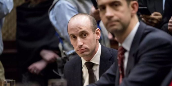 Stephen Miller am 4. Januar 2018 in Washington. Stephen Miller