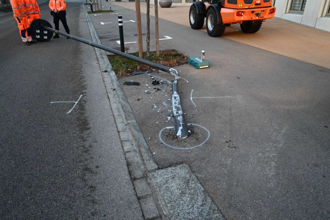 Es entstand ein Sachschaden. Sachschaden.