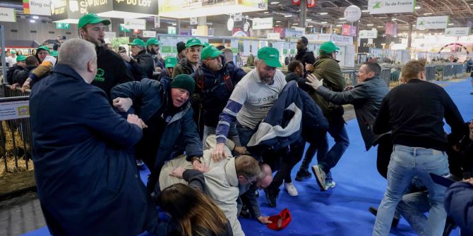 Bauernproteste Frankreich Agrarmesse