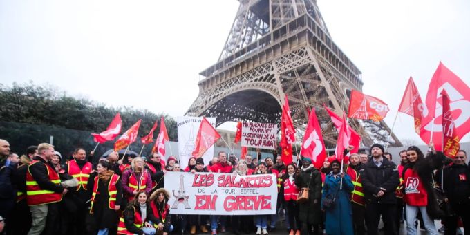 Streik Paris Morgen