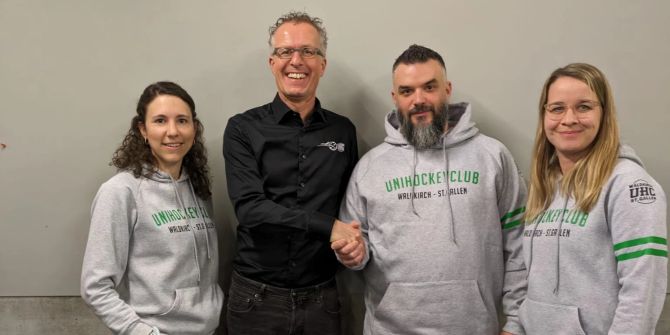 Simone Baratin wird beim UHC Waldkirch-St.Gallen begrüsst