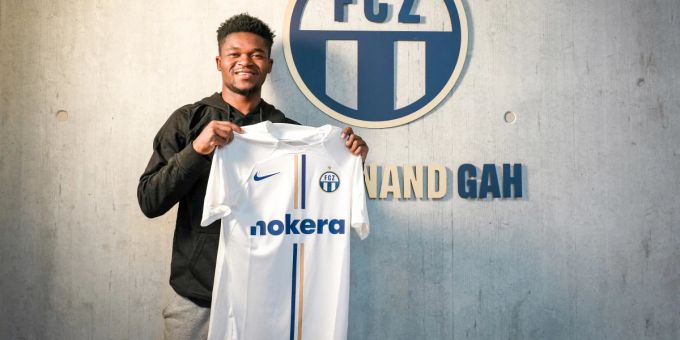 Joseph Sabobo unterschreibt beim FCZ. Joseph Sabobo FCZ