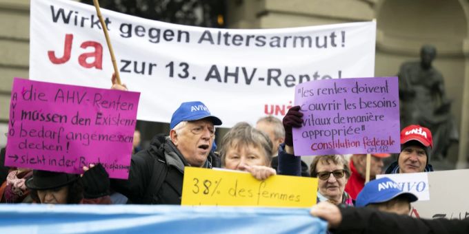 März-Abstimmung - Umfrage zeigt klare Mehrheit für eine 13. AHV-Rente