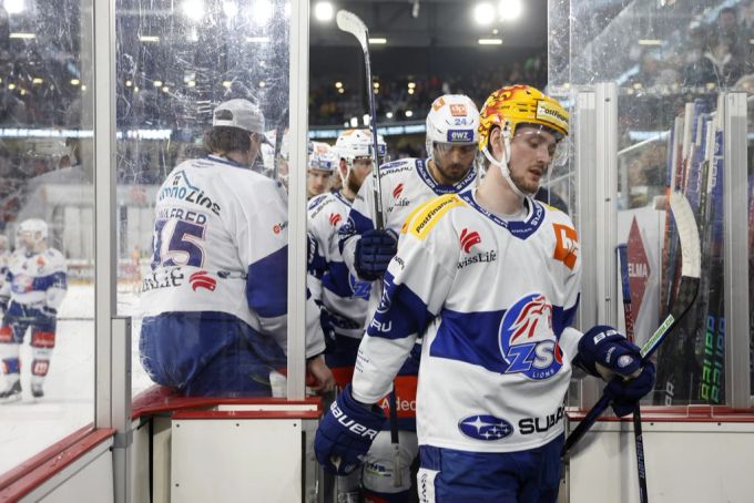 Die ZSC Lions stehen vor dem Aus. national league