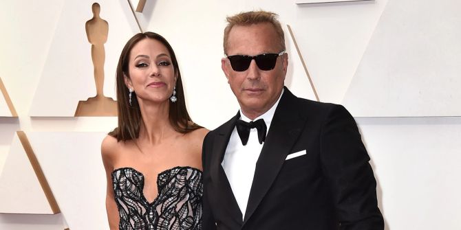 Christine Baumgartner und Kevin Costner