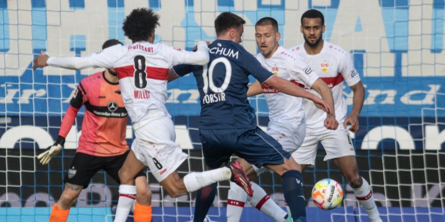 Der VFL Bochum verliert gegen den VFB Stuttgart.