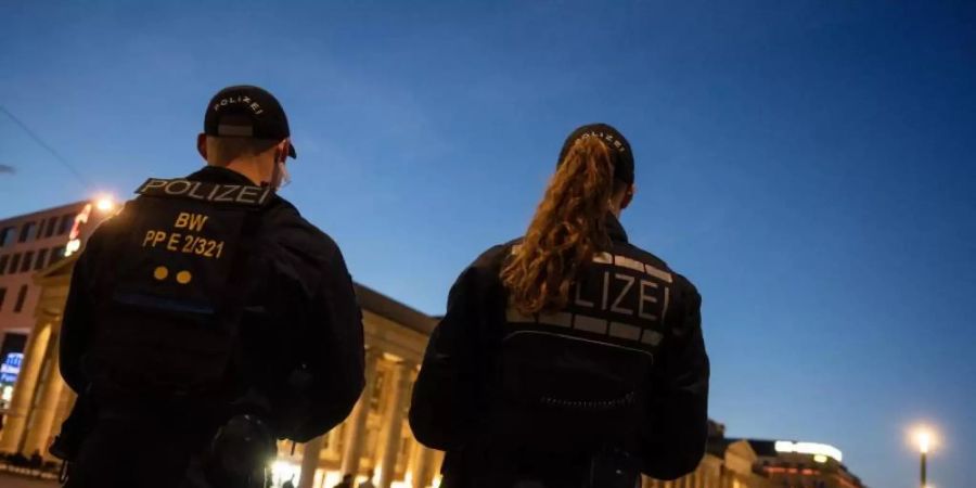 Stuttgart Polizisten