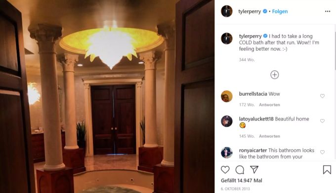 Hier können sich Meghan und Harry gut entspannen: Das Haus hat einen eigenen Whirlpool. meghan