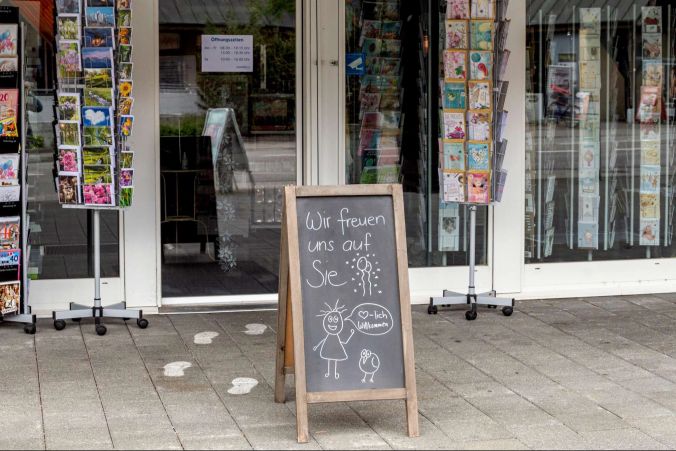 Die Freude, Kunden wieder zu begrüssen, ist gross