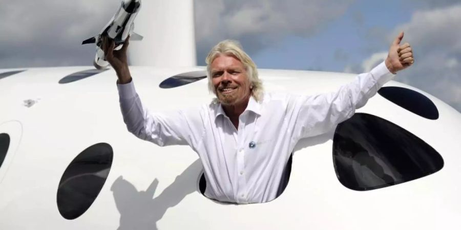 Richard Branson wird 70. Foto: Facundo Arrizabalaga/epa/dpa