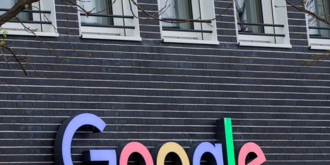 Blick auf das Gebäude des Google-Entwicklungszentrums in München. Foto: Marc Müller/dpa