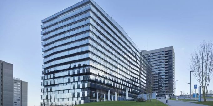 Aussenansicht des Zürcher Stadtspitals Triemli, aufgenommen am 30. Januar 2018 in Zürich. (Symbolbild)