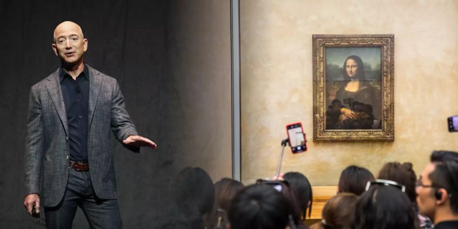 Jeff Bezos Mona Lisa