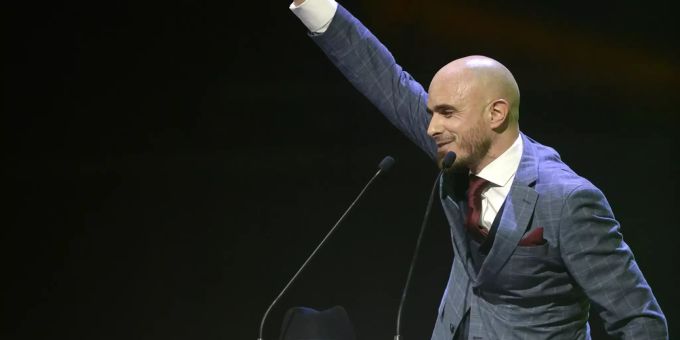 Dodo bei den Swiss Music Awards 2016. Sänger Dodo
