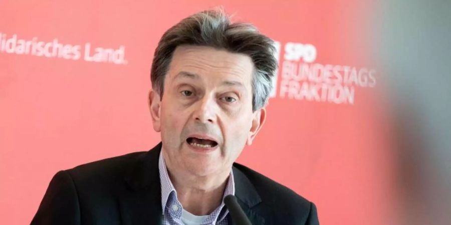 «Es wird Zeit, dass Deutschland die Stationierung zukünftig ausschliesst»: Rolf Mützenich. Foto: Kay Nietfeld/dpa