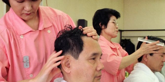 Friseurbesuch in Japan