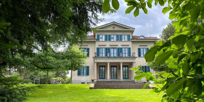 Das Strohmuseum im Park von Wohlen (AG). Das Strohmuseum im Park von Wohlen (AG).