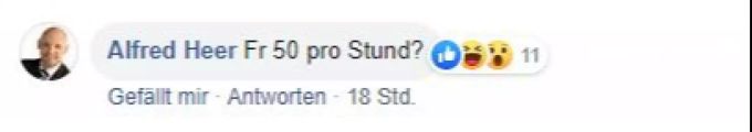 Der Zürcher SVP-Nationalrat hat von der Mindest-Konsumation ganz offensichtlich Wind gekriegt. Heer SVP
