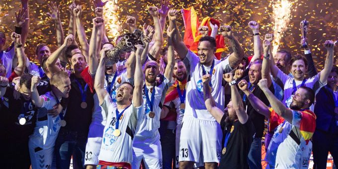 Vardar Skopje hat 2019 das Finale in der EHF Champions League gewonnen. Vardar Skopje hat 2019 das Finale in der EHF Champions League gewonnen.