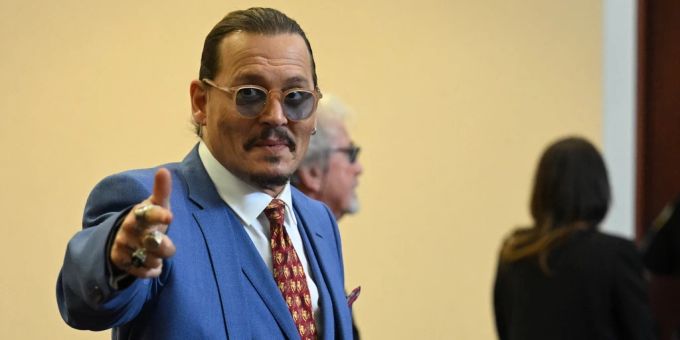 Johnny Depp zofft sich vor Gericht mit seiner Ex Amber Heard. Johnny Depp