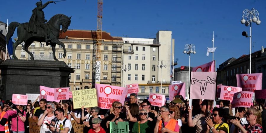 Kroatien Proteste