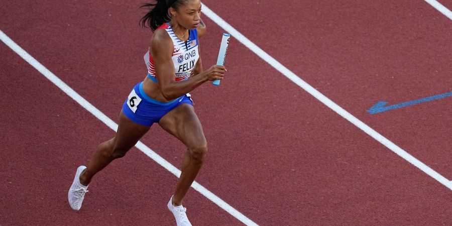 Feiert schon ihr Comeback: Allyson Felix.