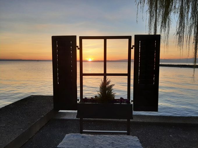 Morgenstimmung am Bodensee Abendstimmung