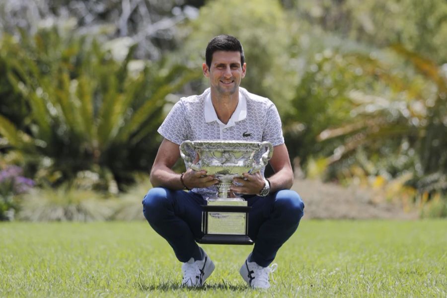 Novak Djokovic hat mittlerweile 23 Titel bei den grössten Turnieren geholt.