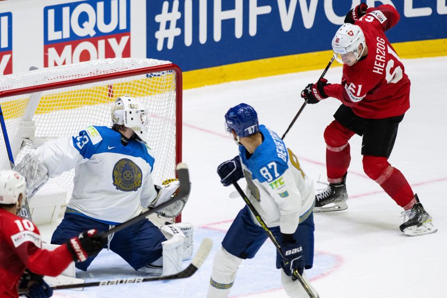 Eishockey WM Schweiz Kasachstan