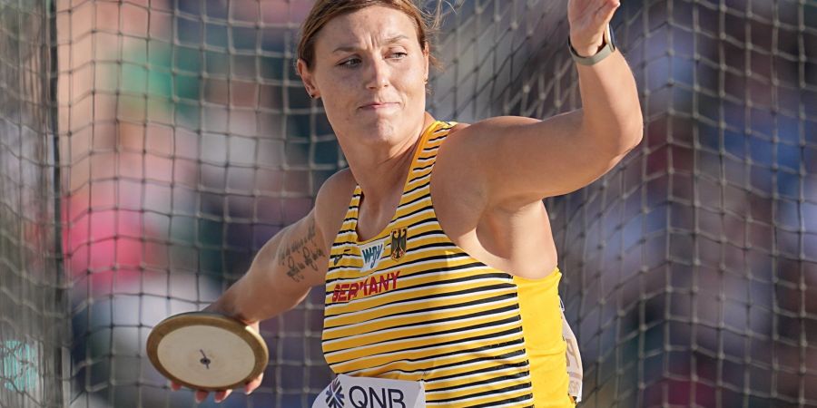 Kristin Pudenz vom SC Potsdam in Aktion.