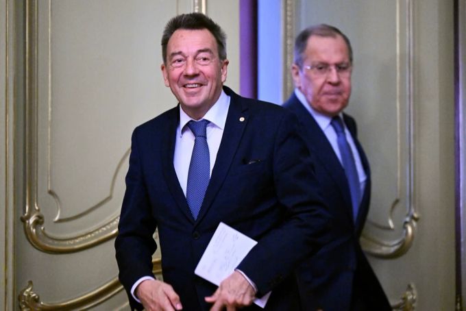 IKRK-Chef Peter Maurer traf im März Russlands Aussenminister Sergei Lawrow. Peter Maurer