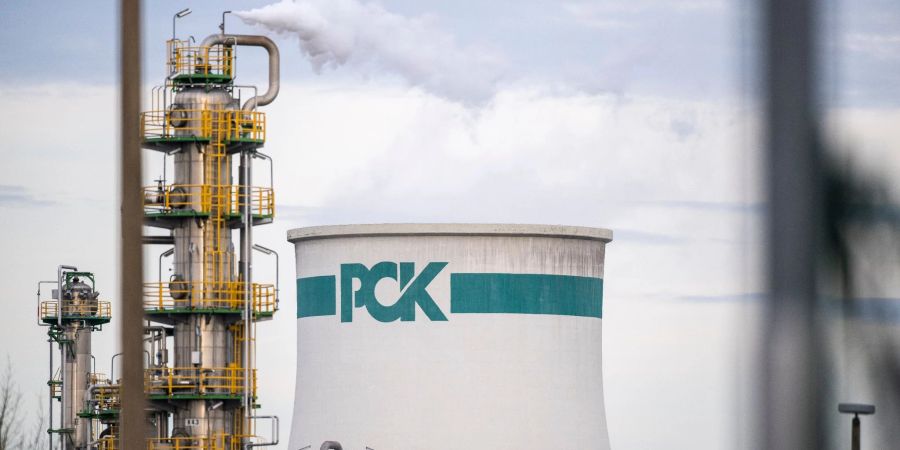 Die PCK-Raffinerie in Brandenburg verarbeitet kein russisches Öl mehr.