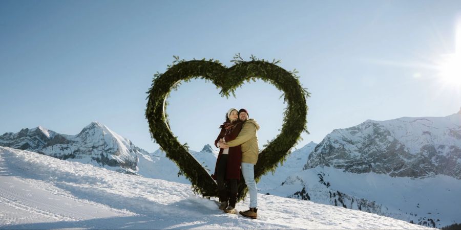 Winter LoveTrail Adelboden Winterwandern