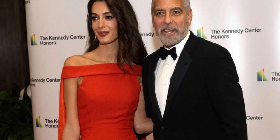 Amal und Georgy Clooney bei den Kennedy Center Honors in Washington D.C.