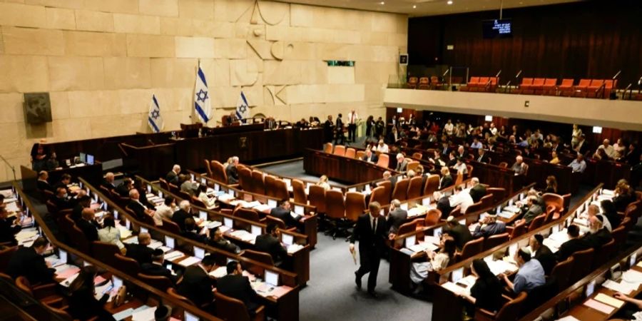 Israels Parlament im Juni 2022