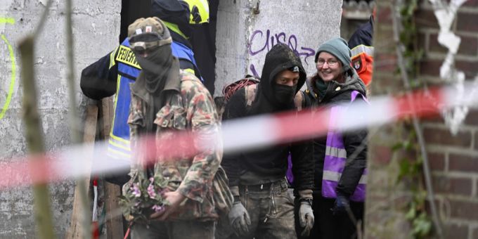 Nach fünf Tagen haben die Aktivisten Pinky und Brain den Tunnel verlassen. Lützerath