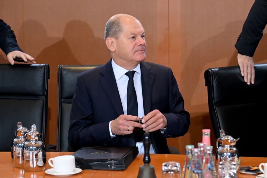 Laut Experten könnte der Appell tatsächlich dazu führen, dass der deutsche Bundeskanzler Olaf Scholz (hier am WEF) die Lieferung von weiteren Leopard-2-Panzern freigibt.