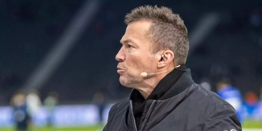 Fürchtet im Titelkampf der Fussball-Bundesliga einen erneuten Alleingang des FC Bayern. Fussball: Lothar Matthäus. Foto: Andreas Gora/dpa