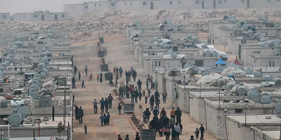 Ein Flüchtlingslager im Norden Syriens. (Archiv-/Symbolbild)